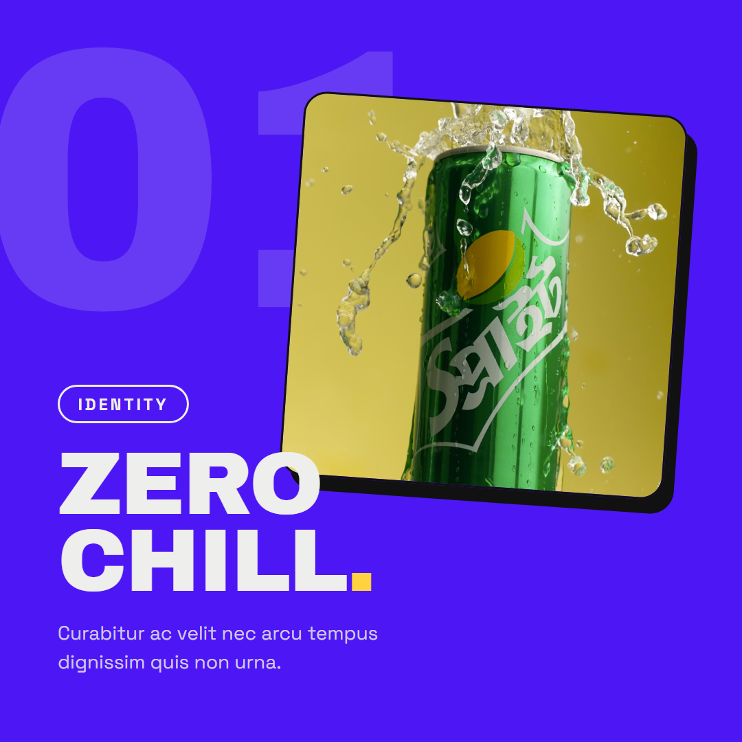 Zero Chill - 1:1 social creative