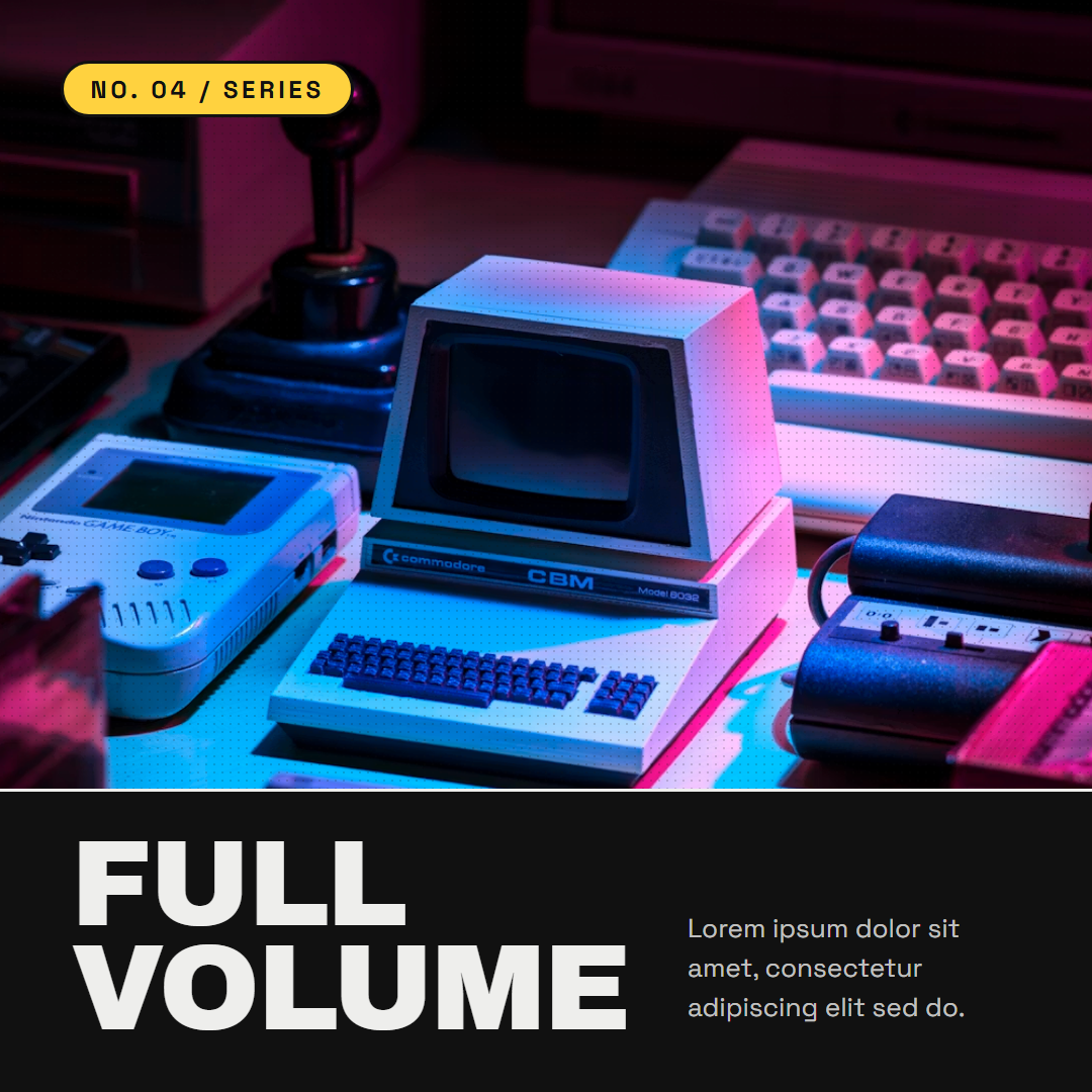 Full Volume - 1:1 social creative