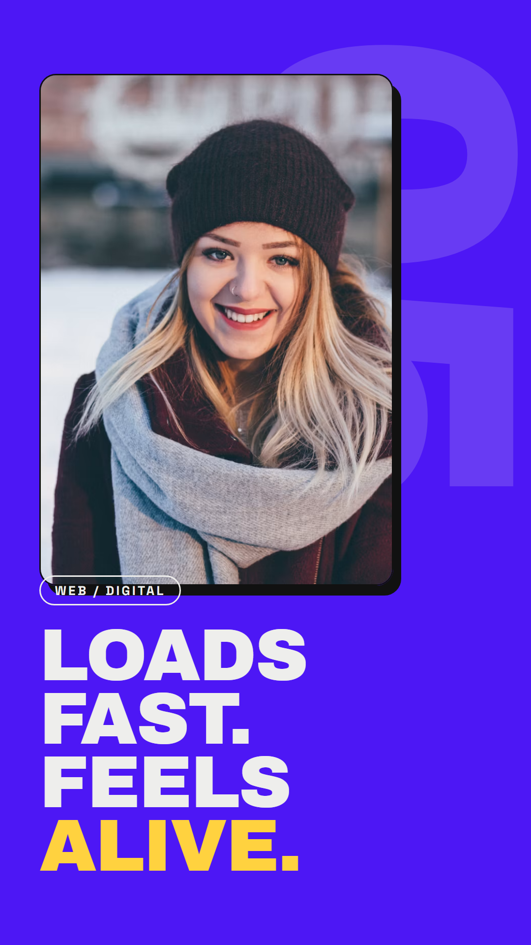 Loads Fast - 9:16 social creative