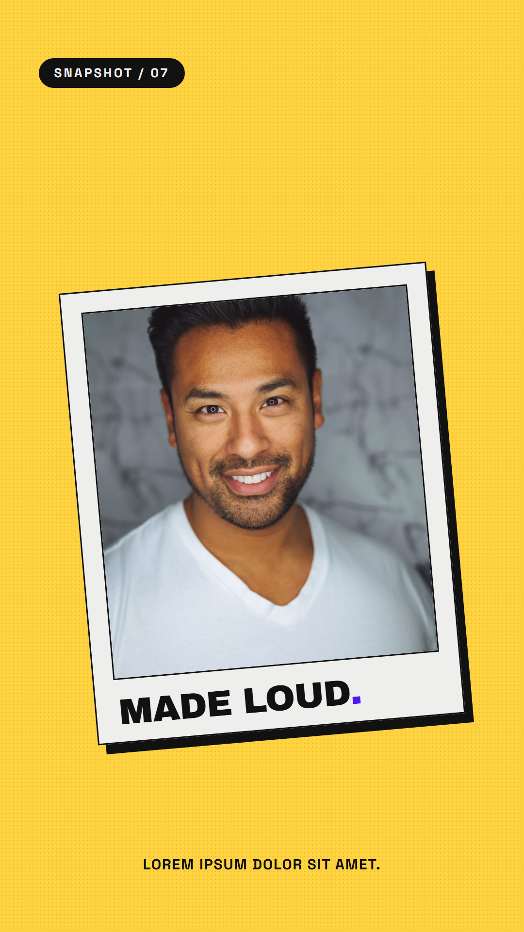 Made Loud - 9:16 social creative
